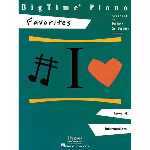 Big Time Piano Favorites Level 4 (Softcover Book)