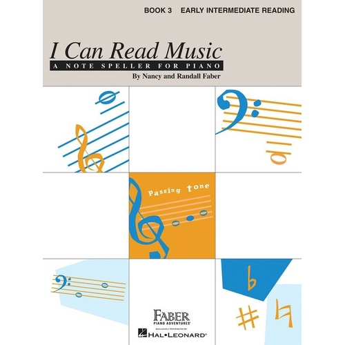 I Can Read Music Book 3 - Early Intermediate Reading for Piano