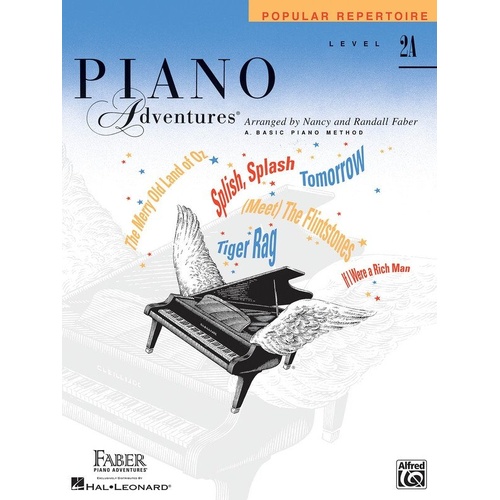 Piano Adventures Level 2A Popular Repertoire Book by Faber Piano Adventures