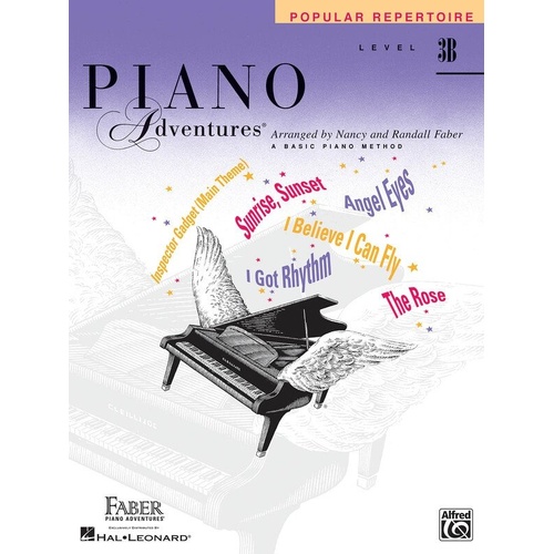 Piano Adventures Level 3B Popular Repertoire Book