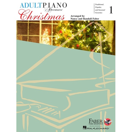 Adult Piano Adventures Christmas Book 1 Book/Online Audio (Softcover Book/Online