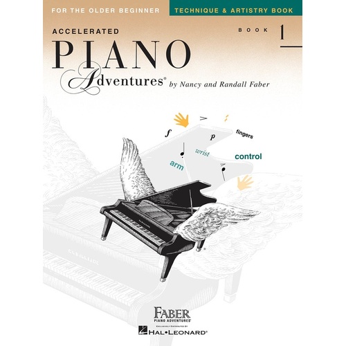 Accelerated Piano Adventures Book 1 Technique (Softcover Book)