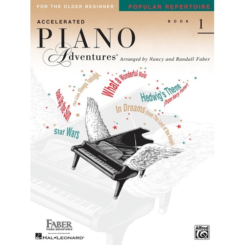 Accelerated Piano Adventures Book 1 Pop Repertoire (Softcover Book)