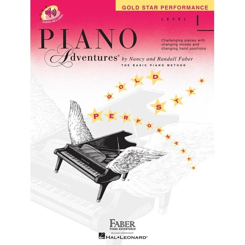 Piano Adventures Level 1 Gold Star Performance Book