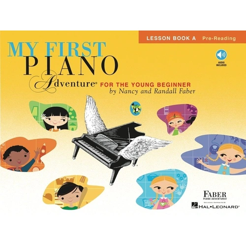 My First Piano Adventure Lesson Book A by Faber Piano Adventures