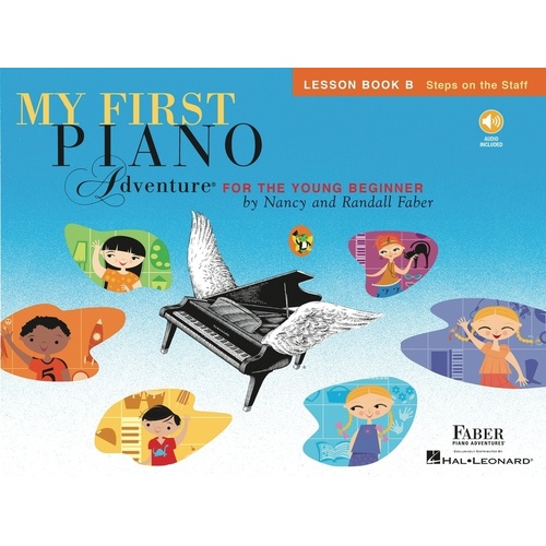 My First Piano Adventure Lesson Book B Book/CD (Softcover Book/CD)