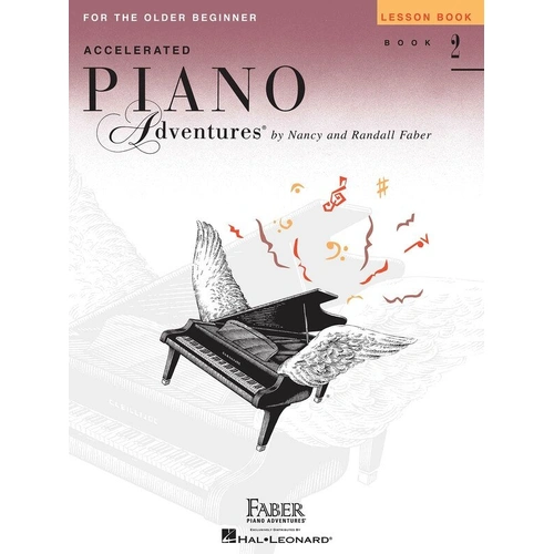 Accelerated Piano Adventures Book 2 Lesson International Edition