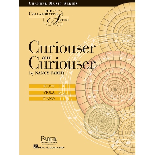 Curiouser And Curiouser Flute/Viola/Piano (Softcover Book)