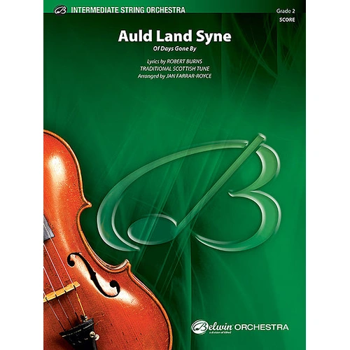 Auld Lang Syne String Orchestra Grade 2 Sheet Music