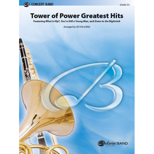 Tower of Power Greatest Hits Concert Band Sheet Music Gr 3.5