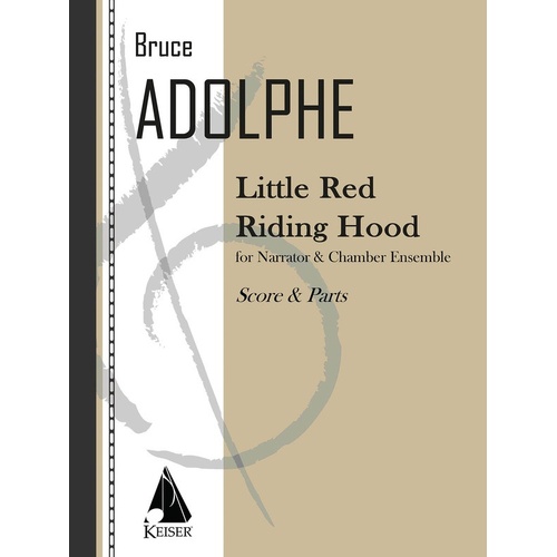 Adolphe - Little Red Riding Hood Score/Parts (Pod) (Music Score/Parts)
