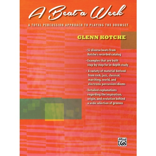 A Beat A Week Drum Set Percussion Sheet Music