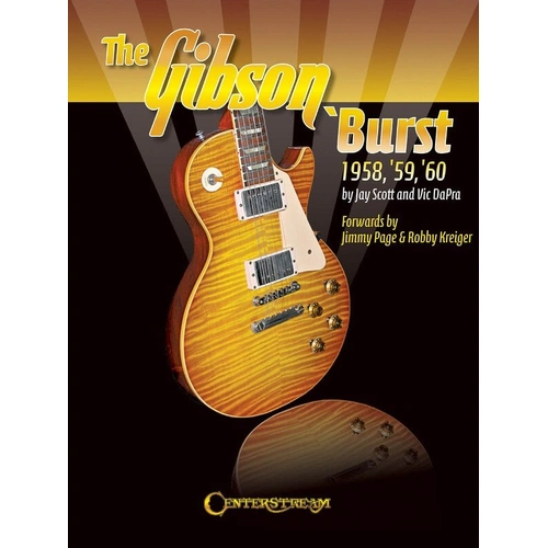 Gibson Burst 1958-1960 Les Paul Softcover Book by Centerstream Publications, 128 Pages