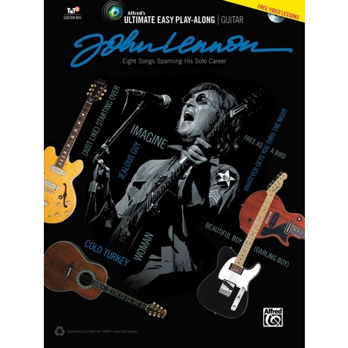 Ultimate Easy Guitar John Lennon TAB/DVD