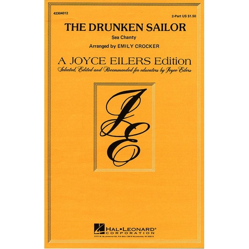 Drunken Sailor 2Pt (Octavo)