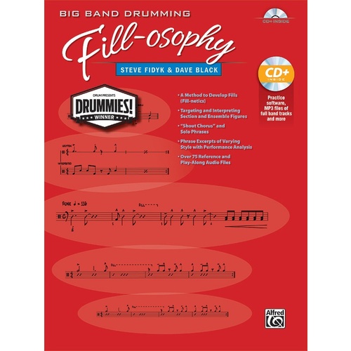 Big Band Drumming Fill-osophy Book with MP3 CD