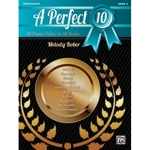 A Perfect 10 Book 4 Intermediate Piano Sheet Music