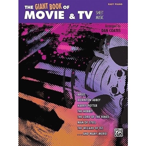 The Giant Book Of Movie and TV Sheet Music Easy Piano