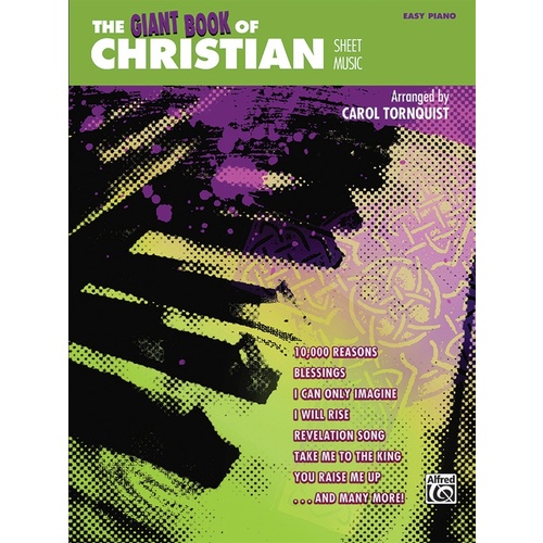 The Giant Book Of Christian Sheet Music Easy Piano