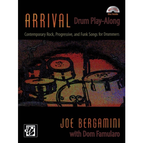 Arrival Drum Playalong Book/CD