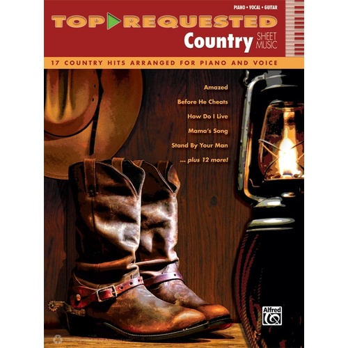 Top-Requested Country Sheet Music PVG