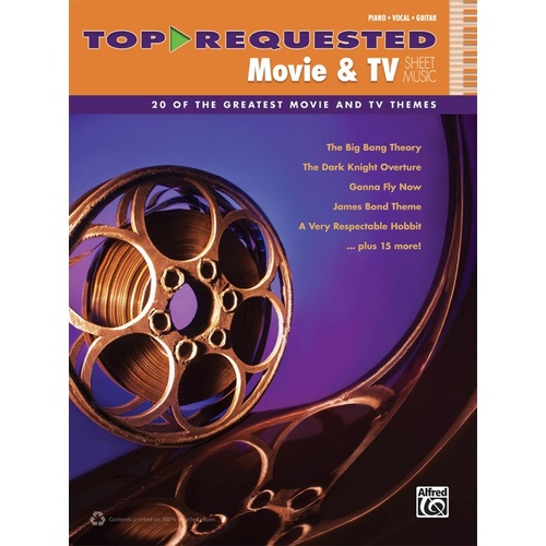 Top-Requested Movie & Tv Sheet Music PVG