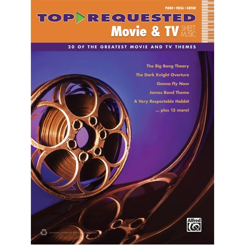 Top-Requested Movie & TV Sheet Music for Piano and Voice