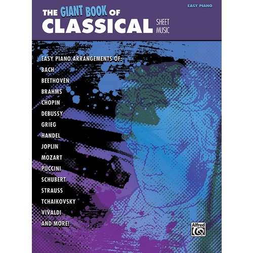 The Giant Book Of Classical Sheet Music Easy Piano