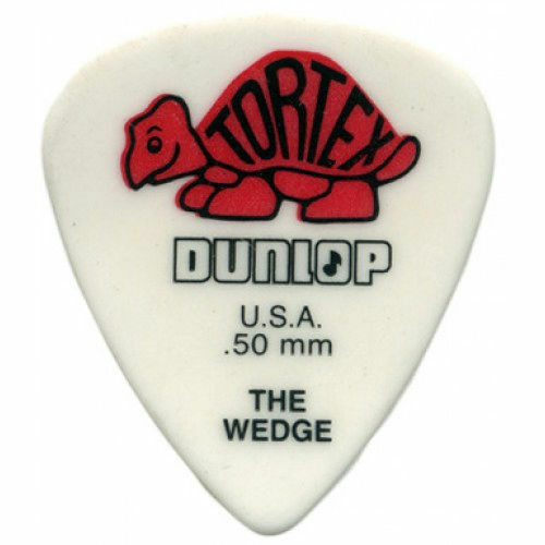 12 x Dunlop Tortex Wedge 0.50mm Guitar Picks  NEW 424R