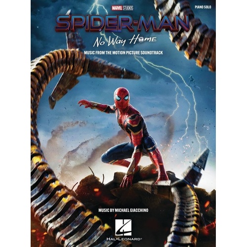 Spider-Man No Way Home Movie Soundtrack Piano Solo Folio