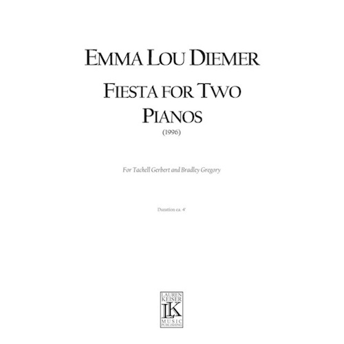 Diemer - Fiesta For Two Pianos 2P4H (Pod)