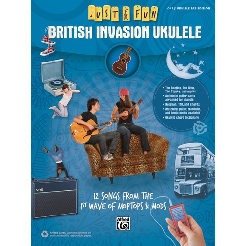Just For Fun British Invasion Ukulele Tab