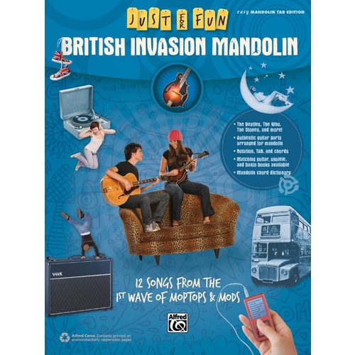 Just For Fun British Invasion Mandolin Tab