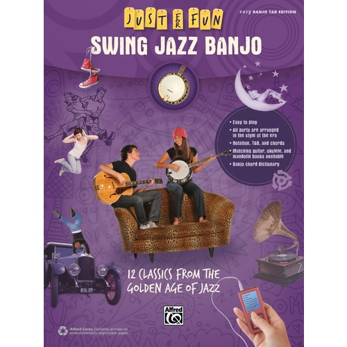 Just For Fun Swing Jazz Banjo Tab