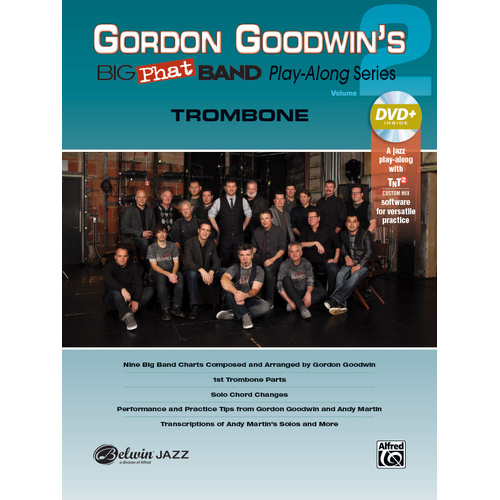 Big Phat Band Playalong Volume 2 Trombone Book and CD
