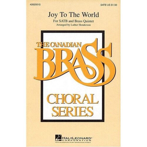 Joy To The World SATB