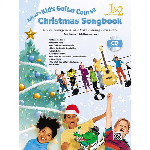 Alfreds Kids Guitar Course Christmas Songbook