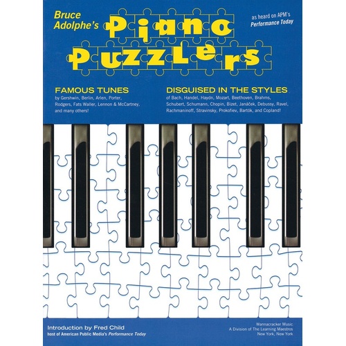 Piano Puzzlers Piano Solos (Softcover Book)