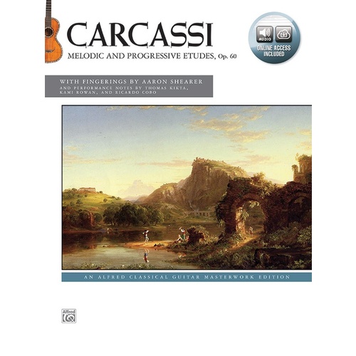 Carcassi Melodic & Progressive Etudes Op 60 Guitar