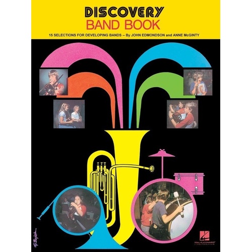 Discovery Band Book #1 for Oboe - Hal Leonard Series, 16 Pages, Includes Concert Warm-Ups, Overtures, Marches, and Seasonal Music