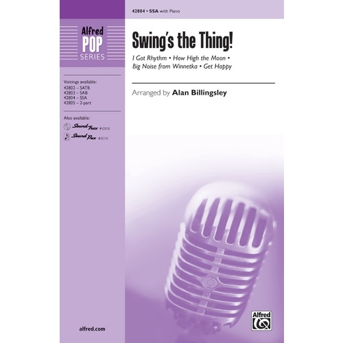 Swings the Thing SSA - Choral Sheet Music