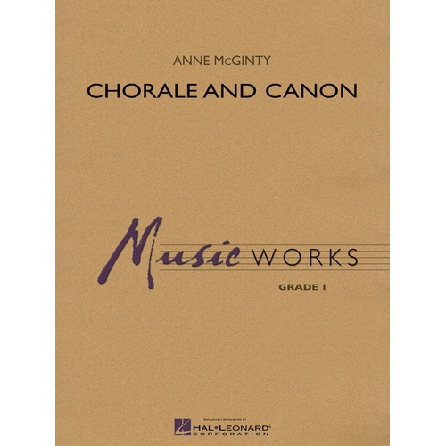 Chorale And Canon Concert Band 1 Score/Parts (Pod) (Music Score/Parts/CD)