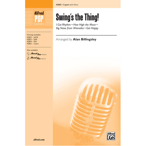 Swings the Thing 2 Pt Choral Sheet Music
