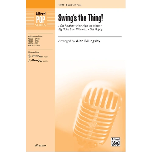 Swings the Thing 2 Pt Choral Sheet Music