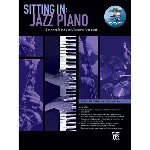 Sitting In: Jazz Piano Book/DVD