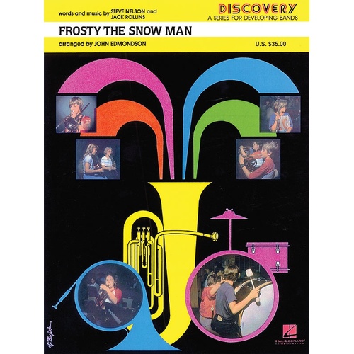 Frosty The Snow Man Discovery Concert Band 1.5 Concert Band 1 (Music Score/Parts)