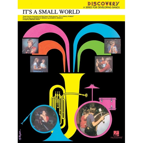 Its A Small World Concert Band Arr Vinson (Pod) (Music Score/Parts)