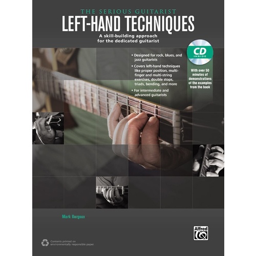 Serious Guitarist Left Hand Techniques Book/CD
