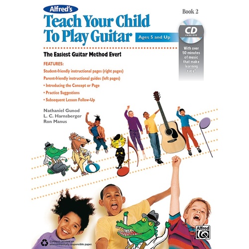 Teach Your Child to Play Guitar 2 Book/CD