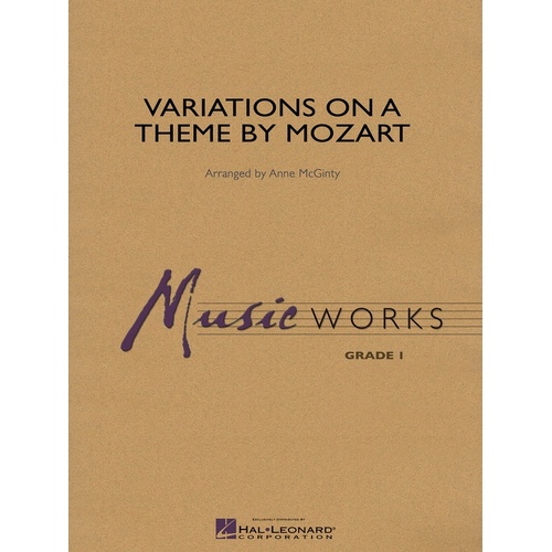 Variations On A Theme By Mozart Music Works 1 (Music Score/Parts)
